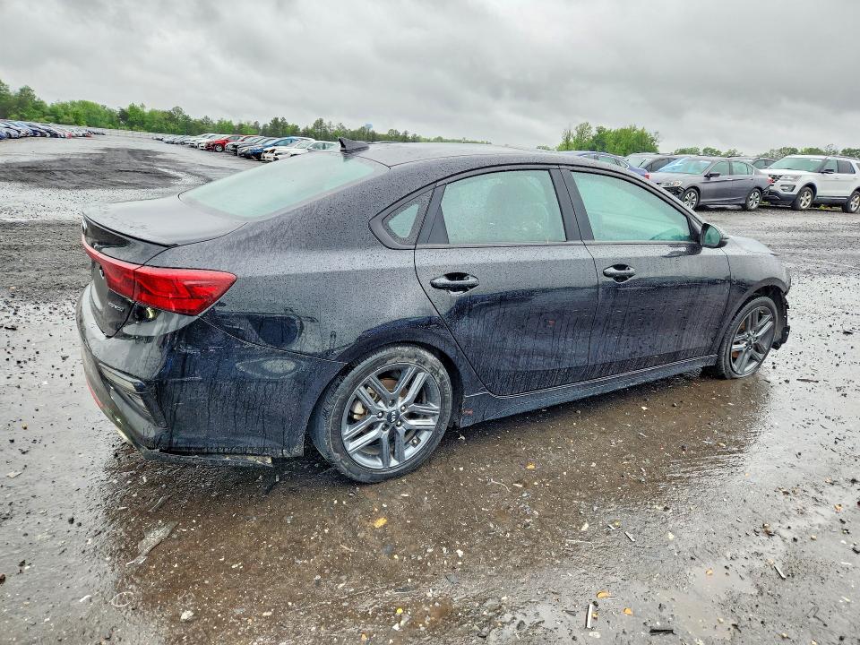 54763836 :رقم المزاد ، 3KPF34AD4ME366261 vin ، 2021 Kia Forte مزاد بيع