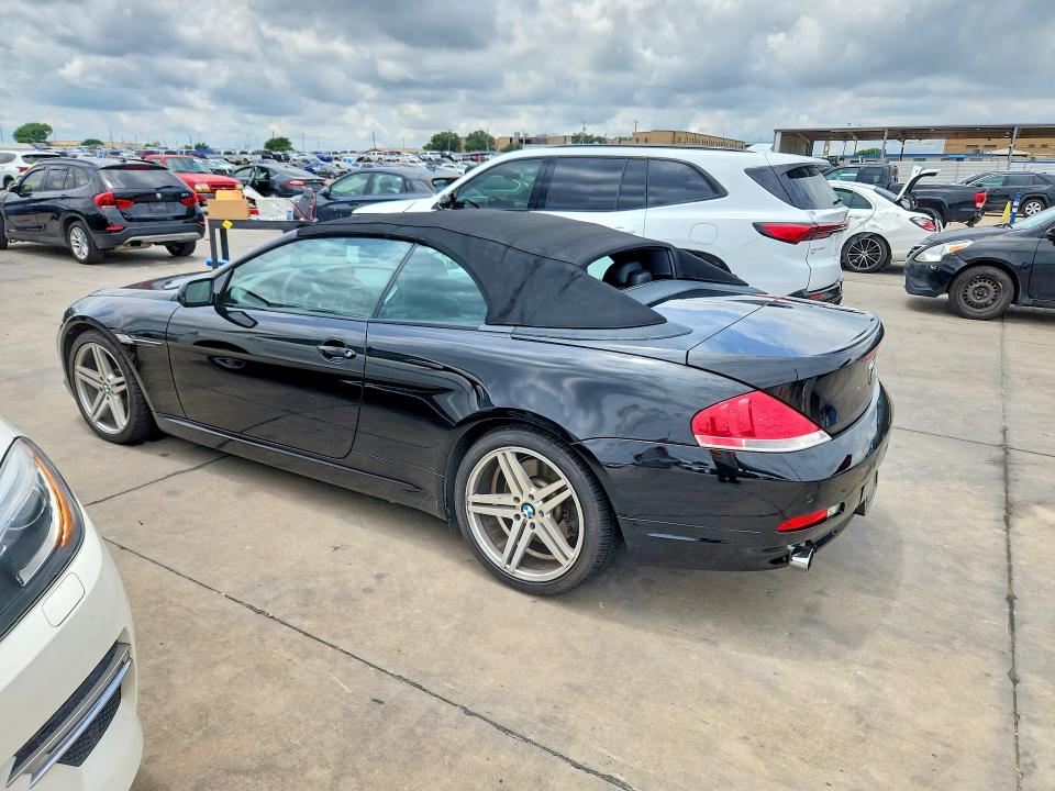 2005 Bmw 645 მანქანა იყიდება აუქციონზე, vin: WBAEK73455B323492, აუქციონის ნომერი: 55098056