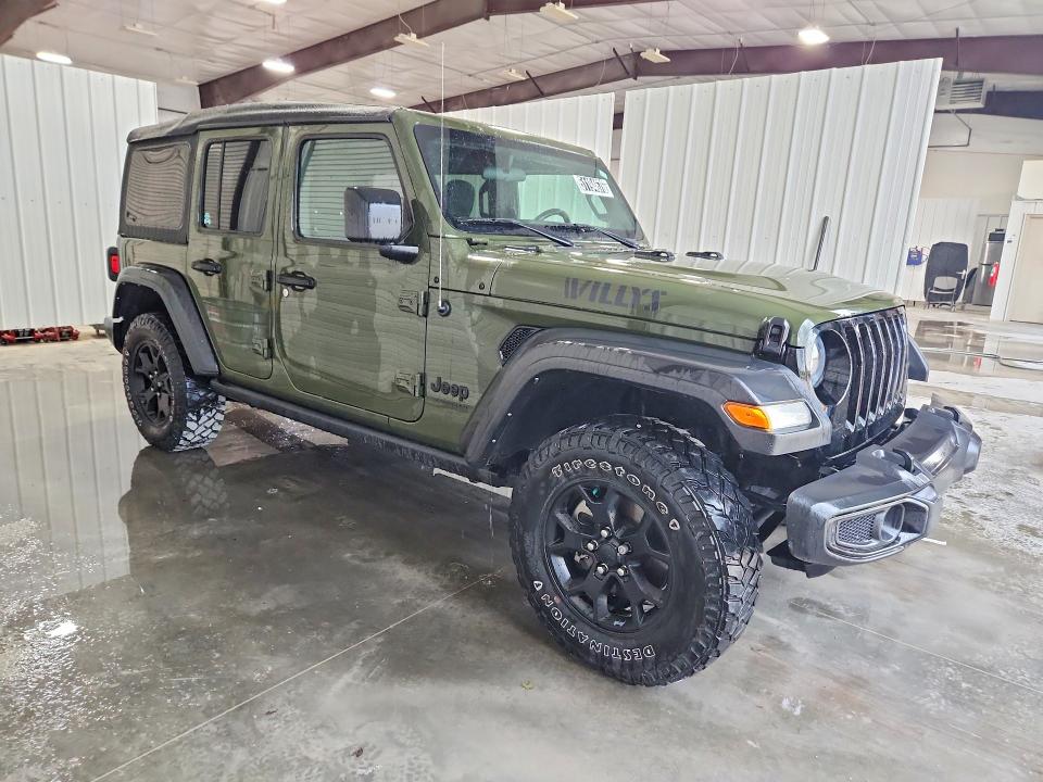 Продаж на аукціоні авто 2021 Jeep Wrangler Unlimited, vin: 1C4HJXDN2MW744605, номер лоту: 51194676