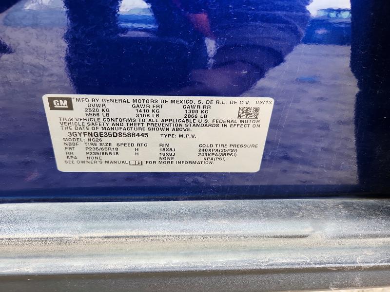 Продаж на аукціоні авто 2013 Cadillac Srx, vin: 3GYFNGE35DS588445, номер лоту: 51801006