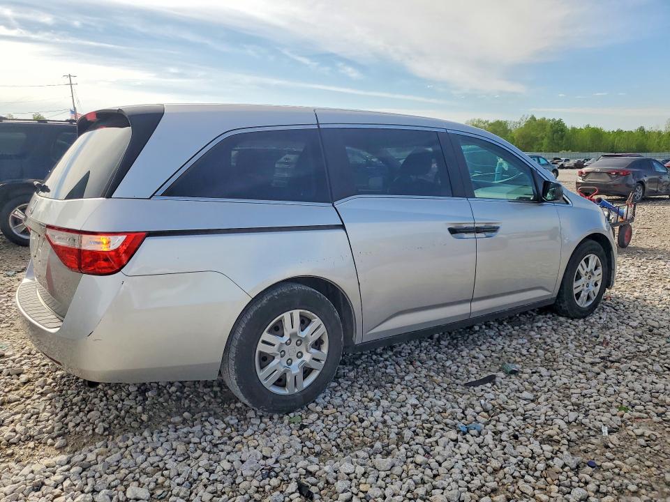 2013 Honda Odyssey მანქანა იყიდება აუქციონზე, vin: 5FNRL5H21DB066906, აუქციონის ნომერი: 53376316