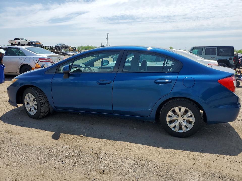 Продаж на аукціоні авто 2012 Honda Civic, vin: 2HGFB2F43CH031769, номер лоту: 54778496