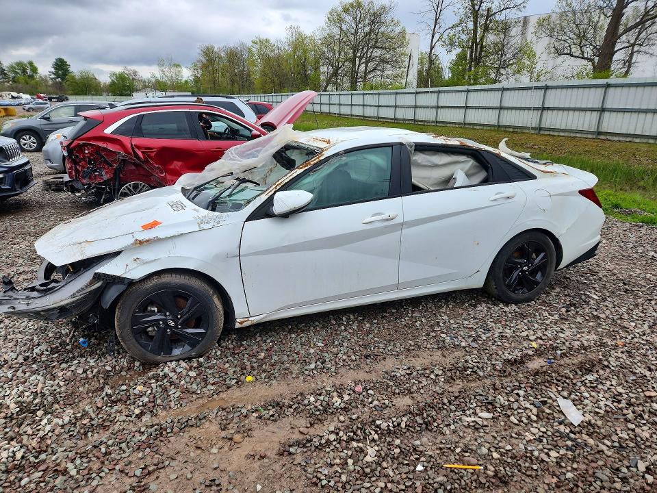 2021 Hyundai Elantra მანქანა იყიდება აუქციონზე, vin: 5NPLM4AG1MH012896, აუქციონის ნომერი: 53014556