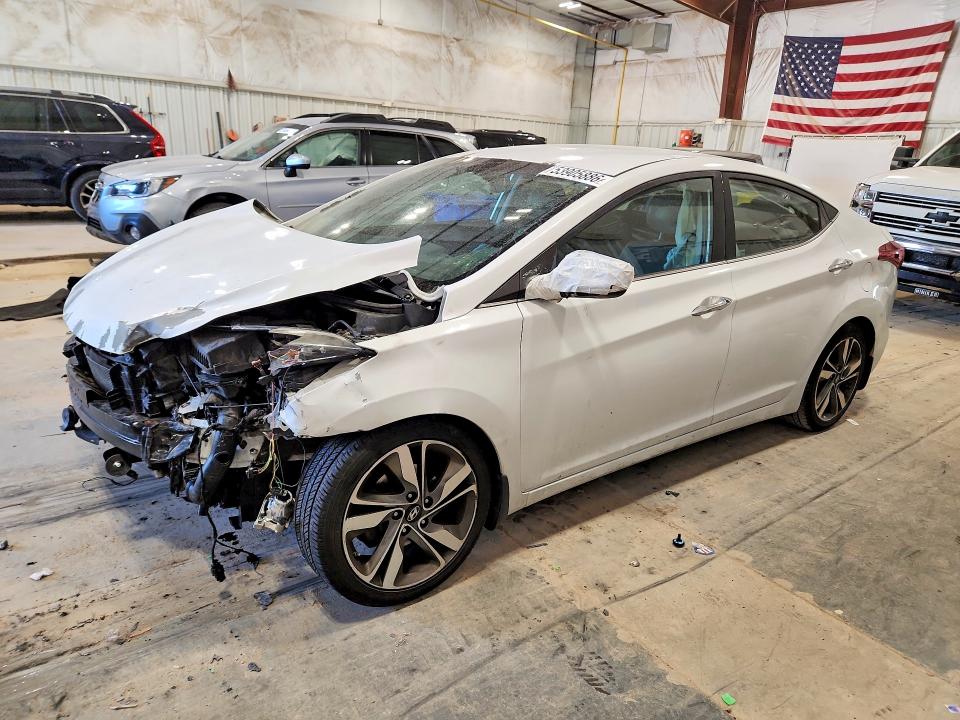 2015 Hyundai Elantra მანქანა იყიდება აუქციონზე, vin: 5NPDH4AE1FH593228, აუქციონის ნომერი: 53905886
