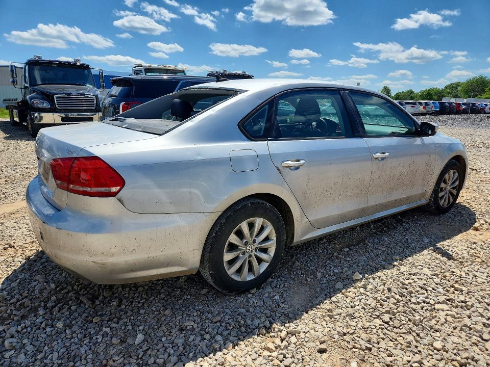 52248296 :رقم المزاد ، 1VWAT7A30EC075846 vin ، 2014 Volkswagen Passat مزاد بيع