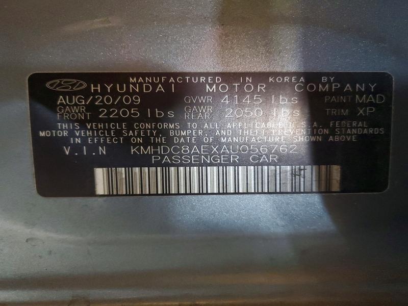 Продаж на аукціоні авто 2010 Hyundai Elantra Touring, vin: KMHDC8AEXAU056762, номер лоту: 53630796