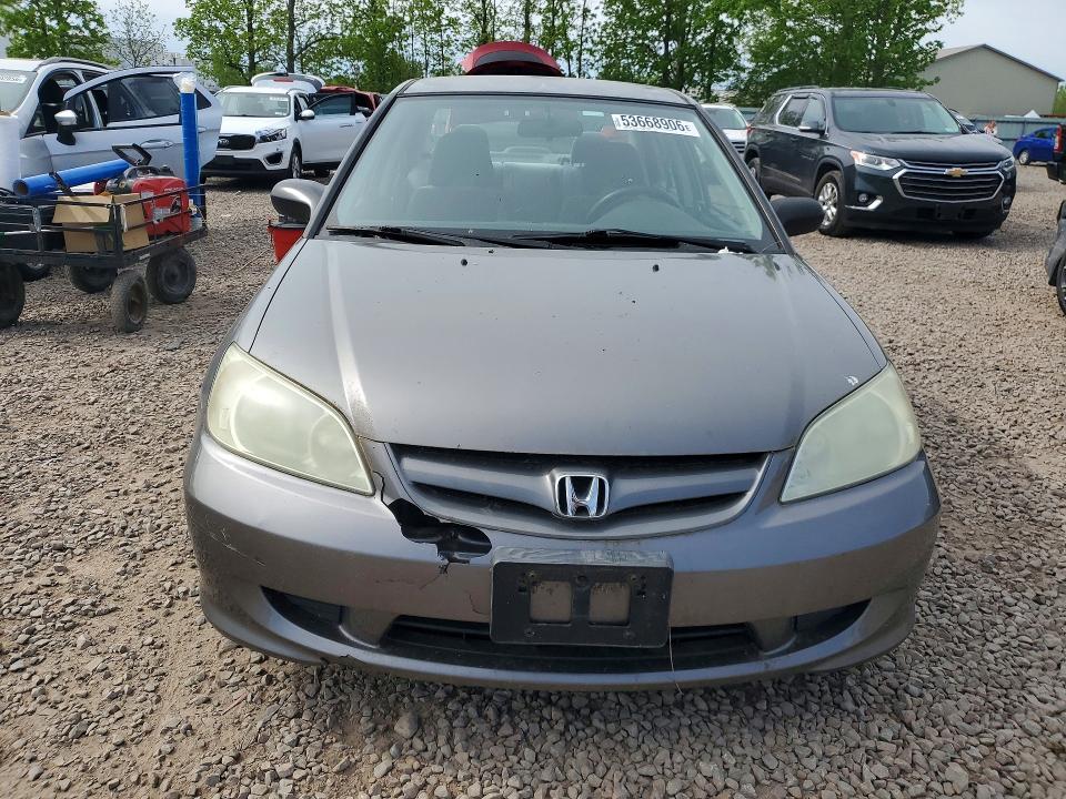 53668906 :رقم المزاد ، 2HGES15544H539959 vin ، 2004 Honda Civic مزاد بيع
