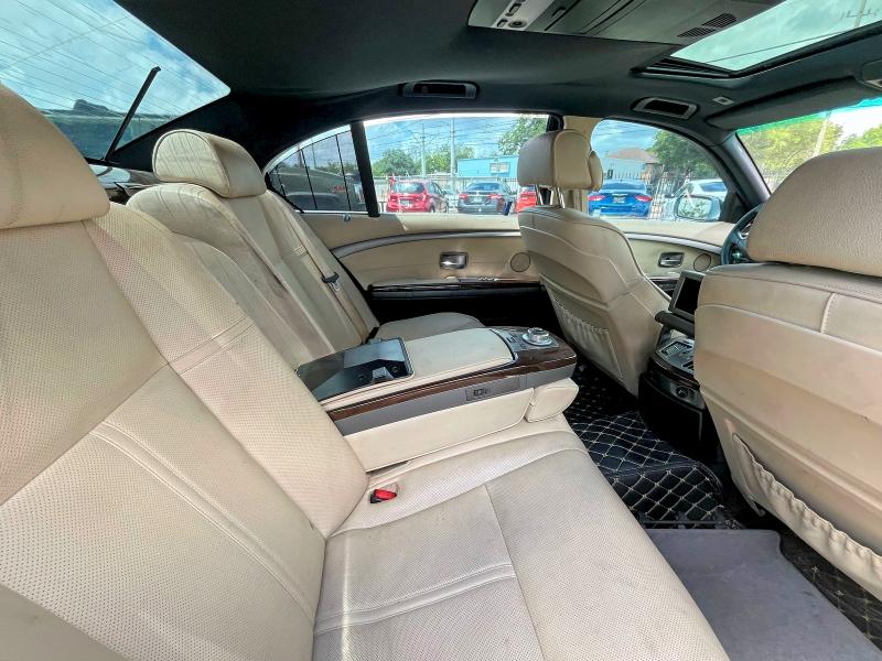 2008 Bmw 750 მანქანა იყიდება აუქციონზე, vin: WBAHN83548DT77748, აუქციონის ნომერი: 55248796