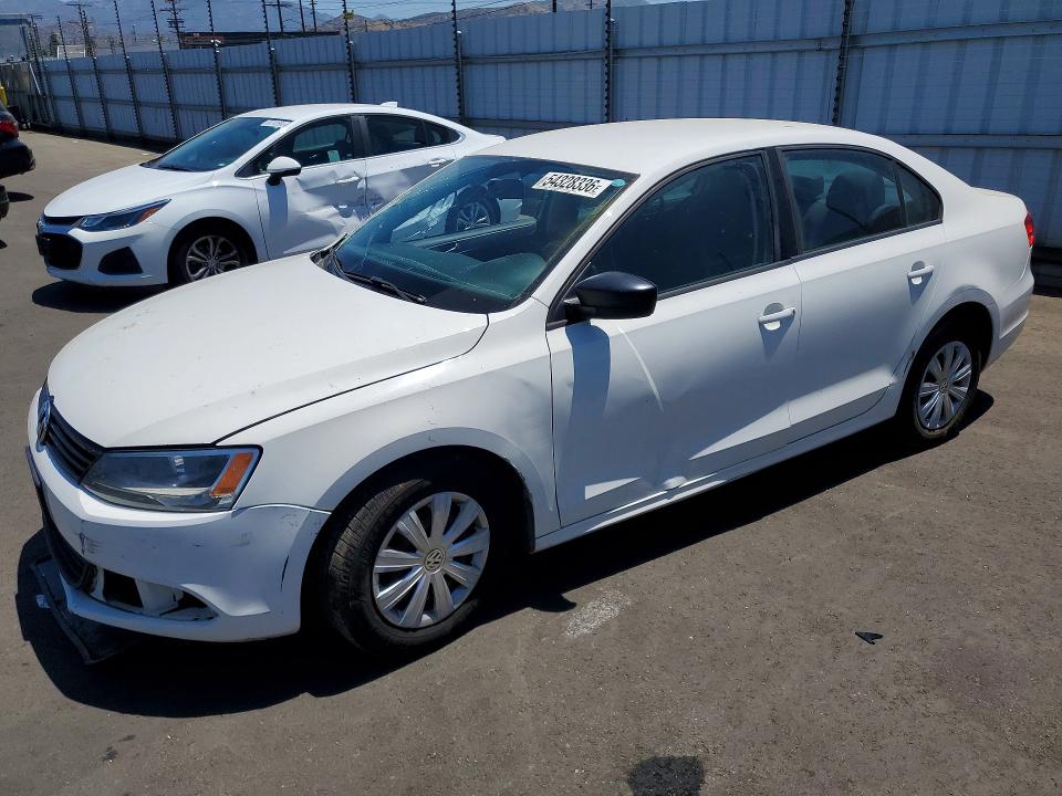 2011 Volkswagen Jetta მანქანა იყიდება აუქციონზე, vin: 3VW1K7AJ3BM027592, აუქციონის ნომერი: 54328336