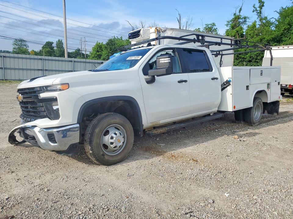 55071026 :رقم المزاد ، 1GB4WREY9RF452143 vin ، 2024 Chevrolet Silverado مزاد بيع