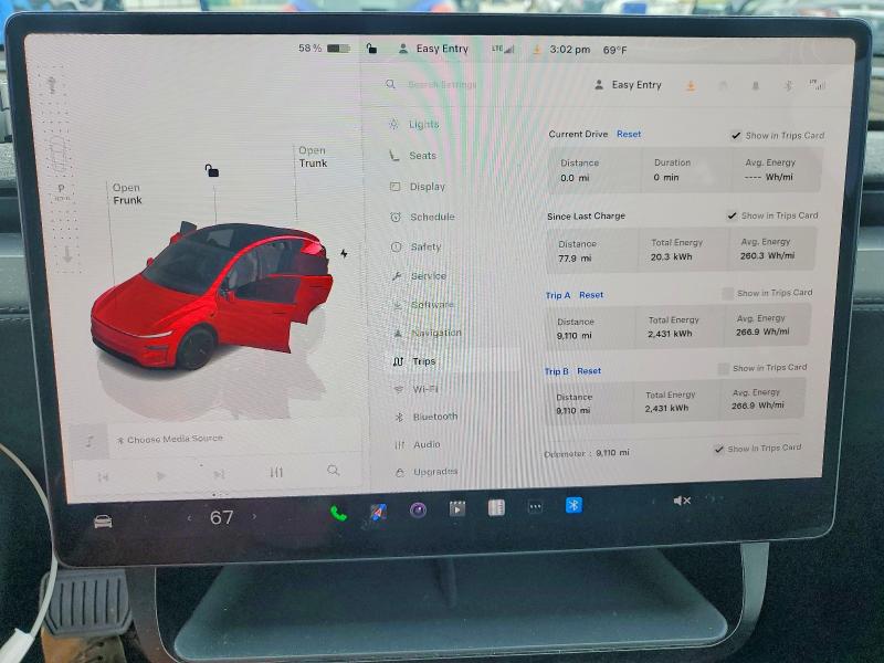 2026 Tesla Model Y მანქანა იყიდება აუქციონზე, vin: 7SAYGDED5TA451660, აუქციონის ნომერი: 53229416