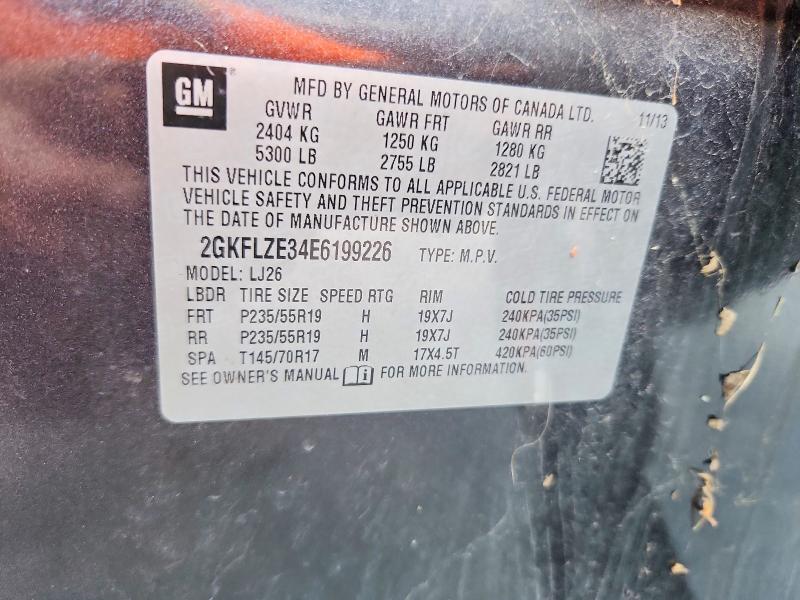 Продаж на аукціоні авто 2014 Gmc Terrain, vin: 2GKFLZE34E6199226, номер лоту: 54551616
