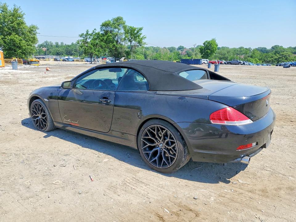 54011946 :رقم المزاد ، WBAEK734X5B326243 vin ، 2005 Bmw 645 مزاد بيع