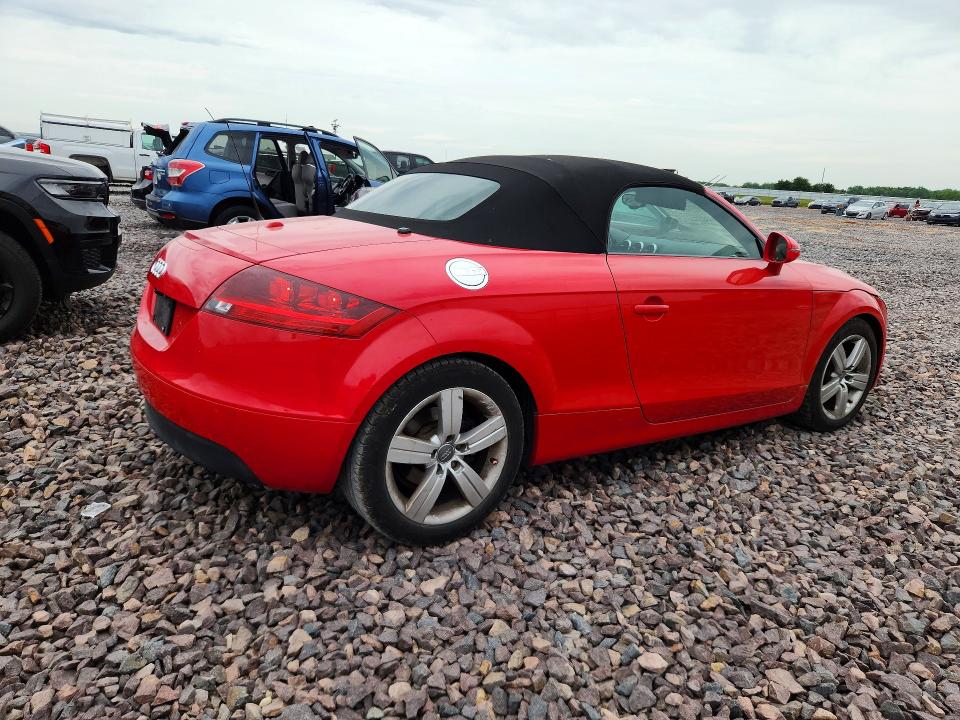 2008 Audi Tt მანქანა იყიდება აუქციონზე, vin: TRUMF38J281003671, აუქციონის ნომერი: 53880296