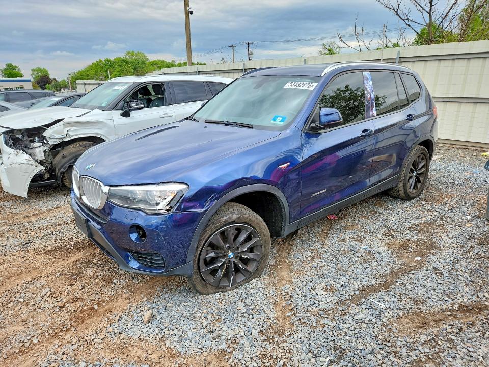 2015 Bmw X3 მანქანა იყიდება აუქციონზე, vin: 5UXWY3C52F0E96845, აუქციონის ნომერი: 53432676