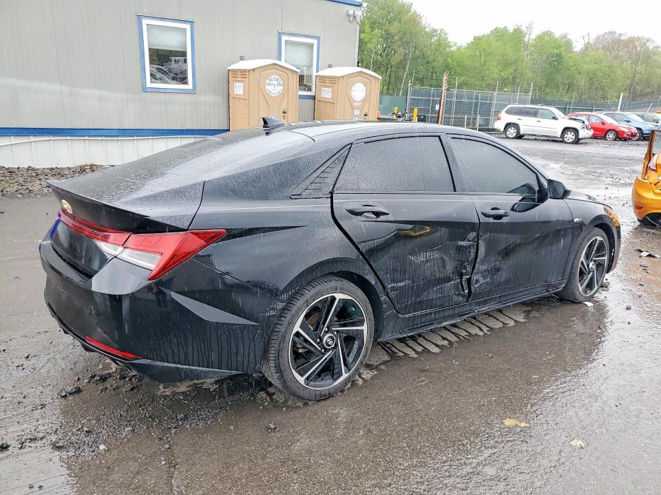 53761896 :رقم المزاد ، KMHLR4AF6PU593181 vin ، 2023 Hyundai Elantra مزاد بيع