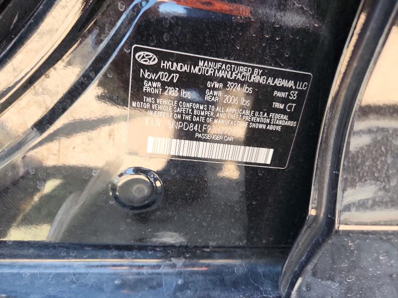 2018 Hyundai Elantra მანქანა იყიდება აუქციონზე, vin: 5NPD84LF9JH292611, აუქციონის ნომერი: 53020946