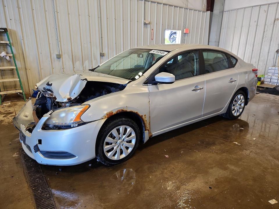 2014 Nissan Sentra მანქანა იყიდება აუქციონზე, vin: 3N1AB7AP6EL690370, აუქციონის ნომერი: 54169546