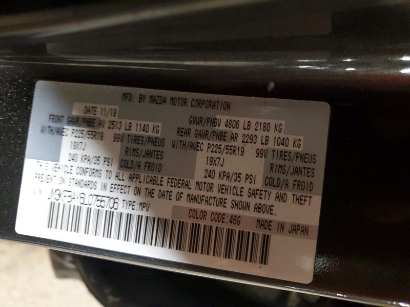 Продаж на аукціоні авто 2020 Mazda Cx-5, vin: JM3KFBAY6L0755706, номер лоту: 52535946