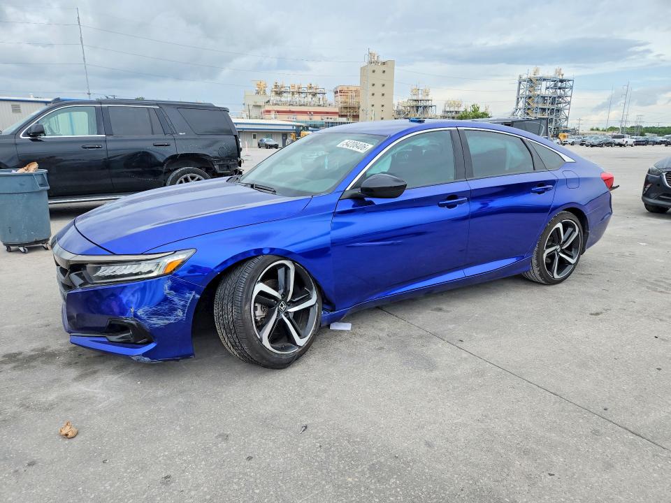 Продаж на аукціоні авто 2022 Honda Accord, vin: 1HGCV1F37NA089851, номер лоту: 54208406