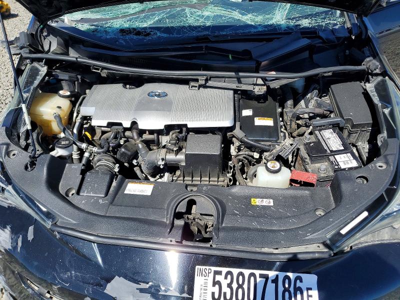 53807186 :رقم المزاد ، JTDKARFU5J3068377 vin ، 2018 Toyota Prius مزاد بيع
