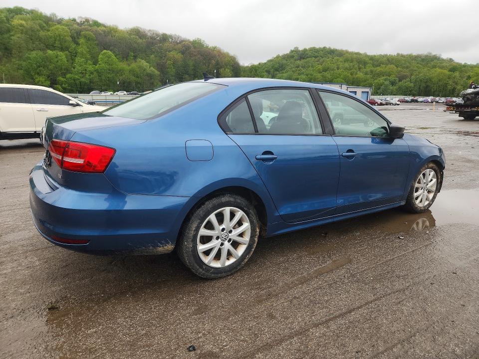 52504816 :رقم المزاد ، 3VWD17AJ3FM215308 vin ، 2015 Volkswagen Jetta مزاد بيع