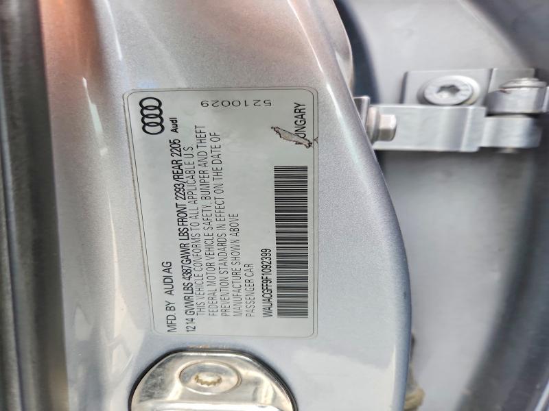 Aukcja sprzedaży 2015 Audi A3, vin: WAUACGFF9F1092399, numer aukcji: 52680076