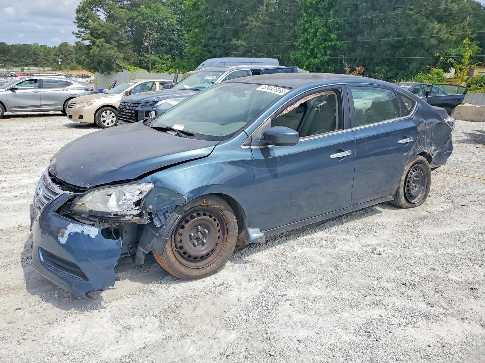 52447926 :رقم المزاد ، 3N1AB7AP2EY267109 vin ، 2014 Nissan Sentra مزاد بيع