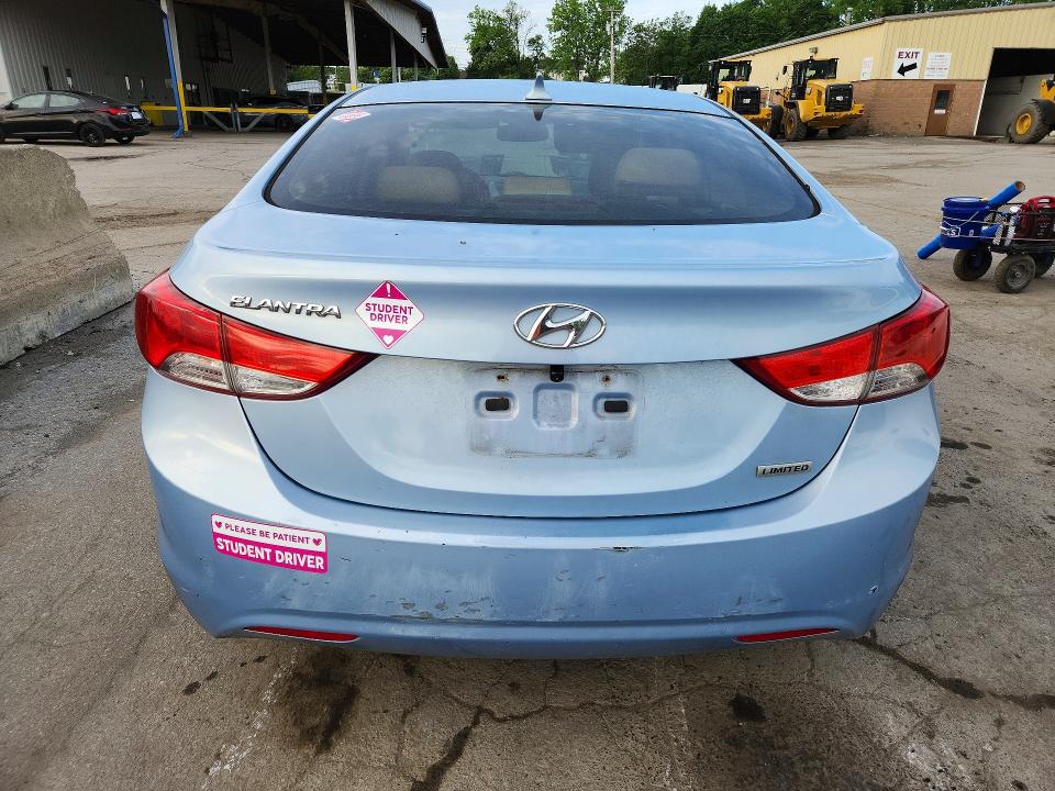 Продажа на аукционе авто 2012 Hyundai Elantra, vin: KMHDH4AE5CU289624, номер лота: 55350636