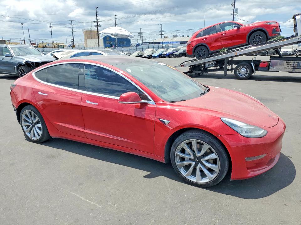 2018 Tesla Model 3 მანქანა იყიდება აუქციონზე, vin: 5YJ3E1EA0JF024470, აუქციონის ნომერი: 55019626