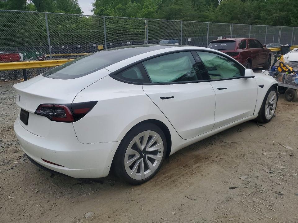 Продажа на аукционе авто 2021 Tesla Model 3, vin: 5YJ3E1EA9MF977828, номер лота: 53835746