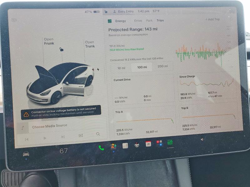 2023 Tesla Model 3 მანქანა იყიდება აუქციონზე, vin: 5YJ3E1EA4PF557611, აუქციონის ნომერი: 54755866