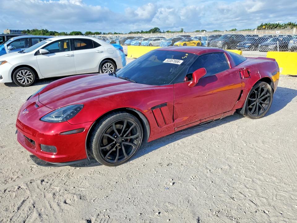 Продажа на аукционе авто 2010 Chevrolet Corvette, vin: 1G1YG2DW2A5100588, номер лота: 53357666