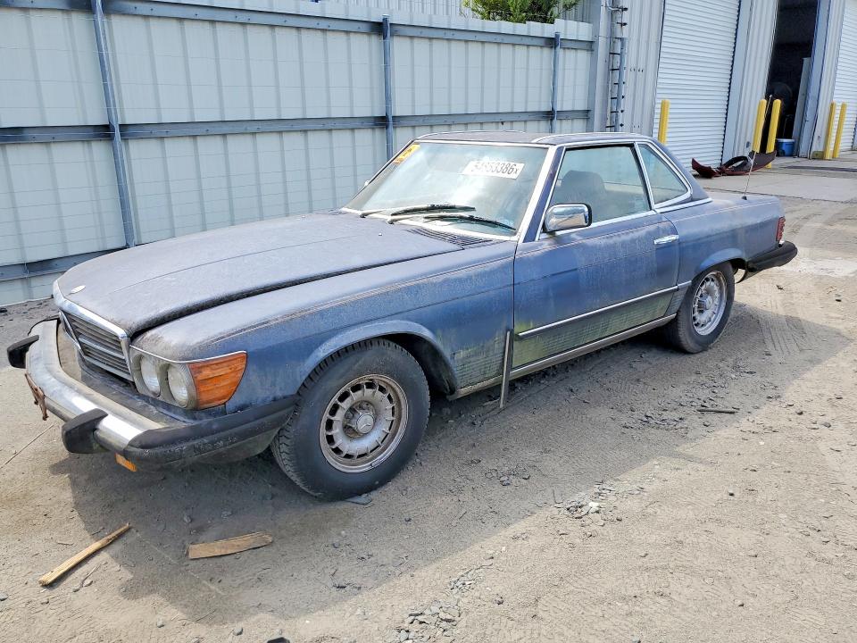 54853386 :رقم المزاد ، WDBBA45A1EA011426 vin ، 1984 Mercedes-benz 380 مزاد بيع