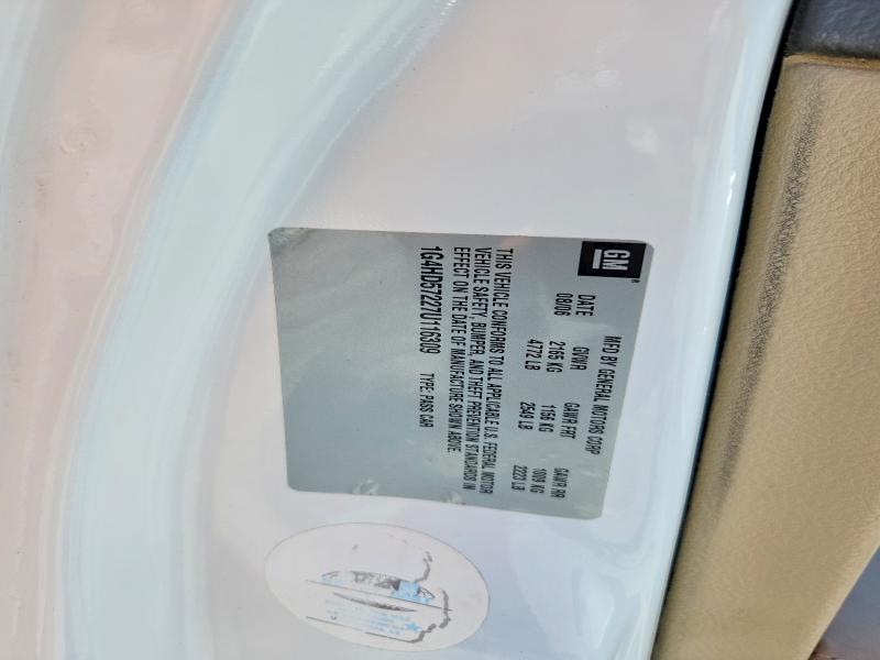 54777996 :رقم المزاد ، 1G4HD57227U116309 vin ، 2007 Buick Lucerne مزاد بيع