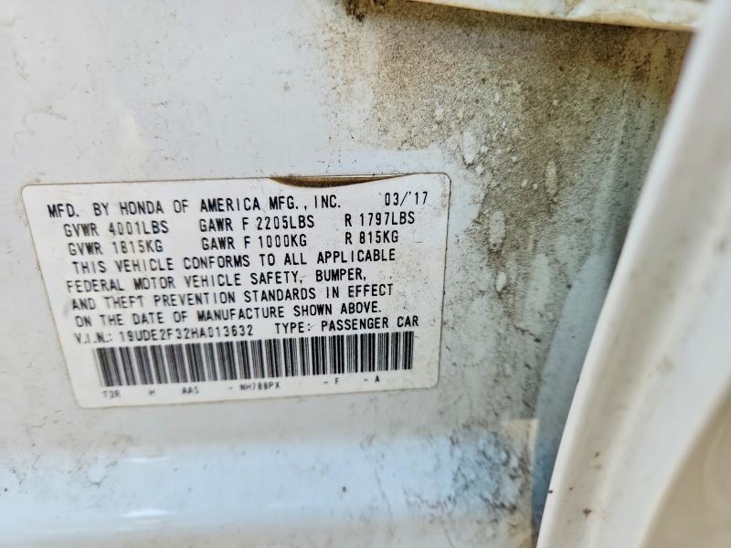 Продажа на аукционе авто 2017 Acura Ilx, vin: 19UDE2F32HA013632, номер лота: 52386516