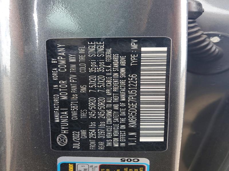 Auction sale of the 2023 Hyundai Palisade, vin: KM8R5DGE7PU512256, lot number: 52389176