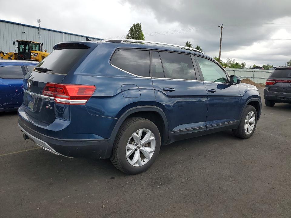 53827816 :رقم المزاد ، 1V2LR2CA0JC571232 vin ، 2018 Volkswagen Atlas مزاد بيع
