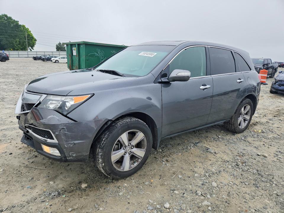 2012 Acura Mdx მანქანა იყიდება აუქციონზე, vin: 2HNYD2H30CH502907, აუქციონის ნომერი: 55040986