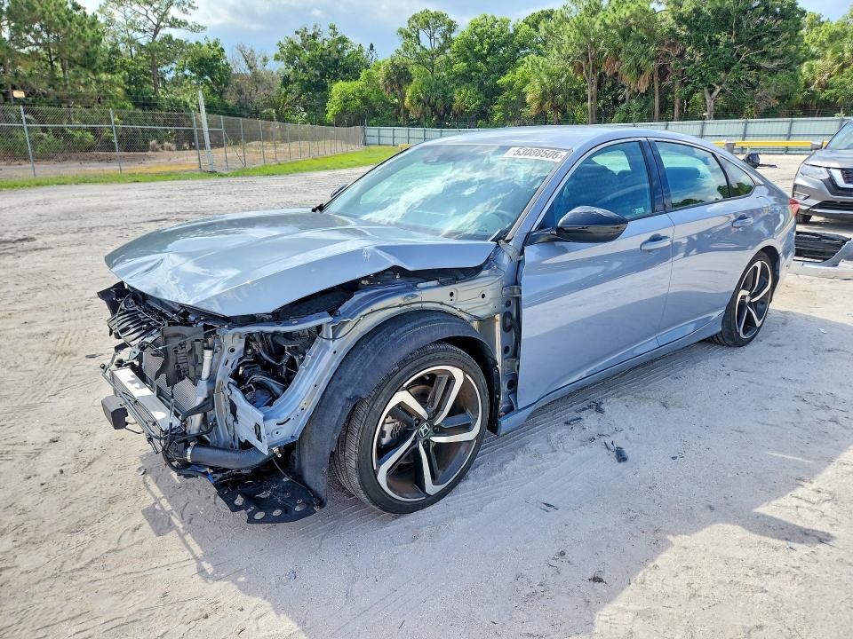53088506 :رقم المزاد ، 1HGCV1F39NA025441 vin ، 2022 Hond Accord مزاد بيع