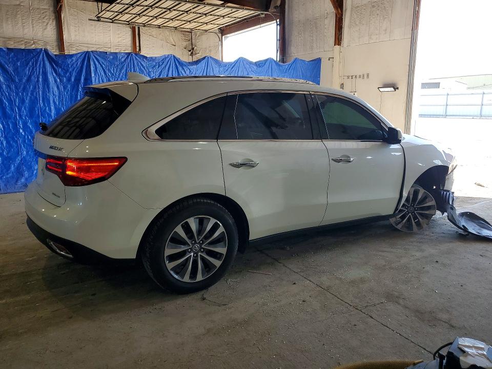 54953376 :رقم المزاد ، 5FRYD4H40GB036867 vin ، 2016 Acura Mdx مزاد بيع