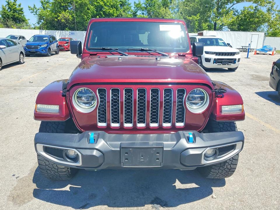 53103606 :رقم المزاد ، 1C4JJXP63NW160169 vin ، 2022 Jeep Wrangler Unlimited مزاد بيع