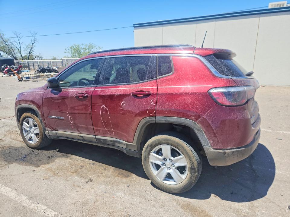 52586446 :رقم المزاد ، 3C4NJDBB2NT111264 vin ، 2022 Jeep Compass مزاد بيع
