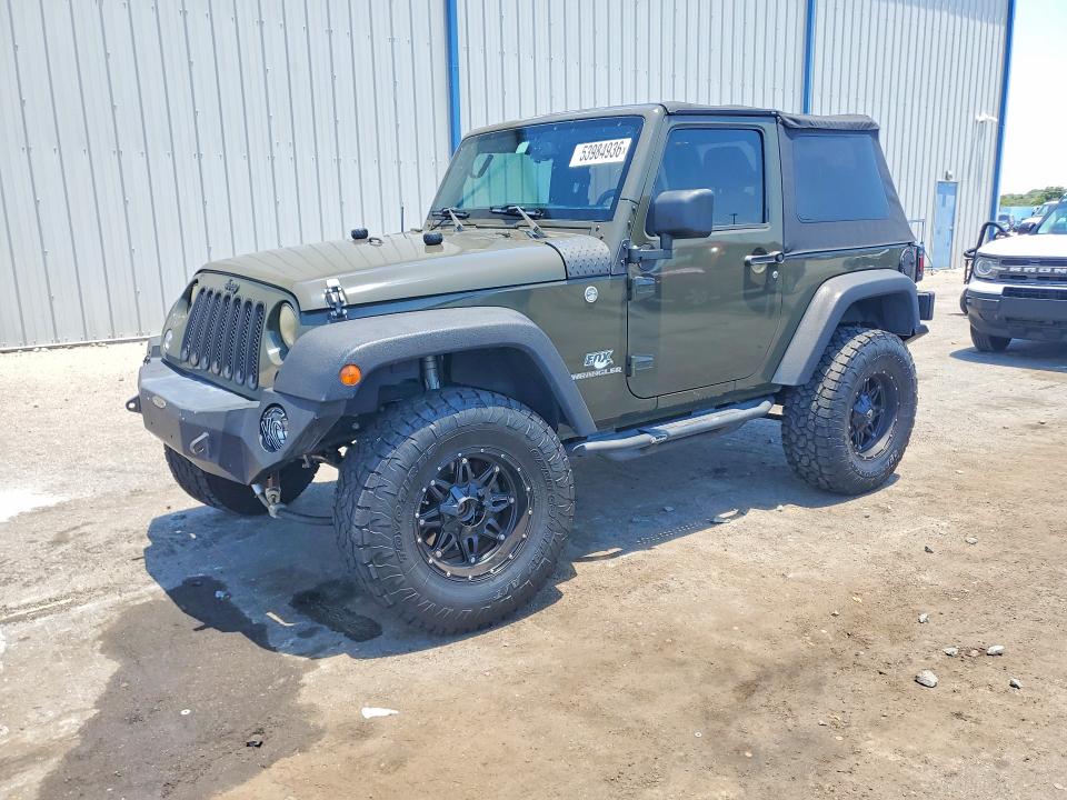 Aukcja sprzedaży 2016 Jeep Wrangler, vin: 1C4AJWAGXGL160993, numer aukcji: 53984936