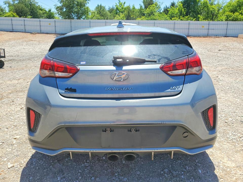 2019 Hyundai Veloster მანქანა იყიდება აუქციონზე, vin: KMHTH6AB8KU013465, აუქციონის ნომერი: 53320796