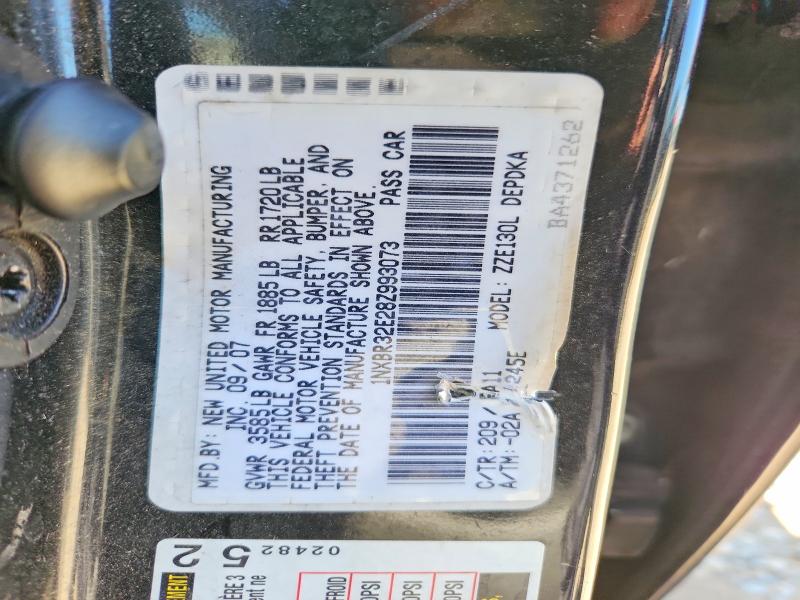 Продаж на аукціоні авто 2008 Toyota Corolla, vin: 1NXBR32E28Z993073, номер лоту: 52887576