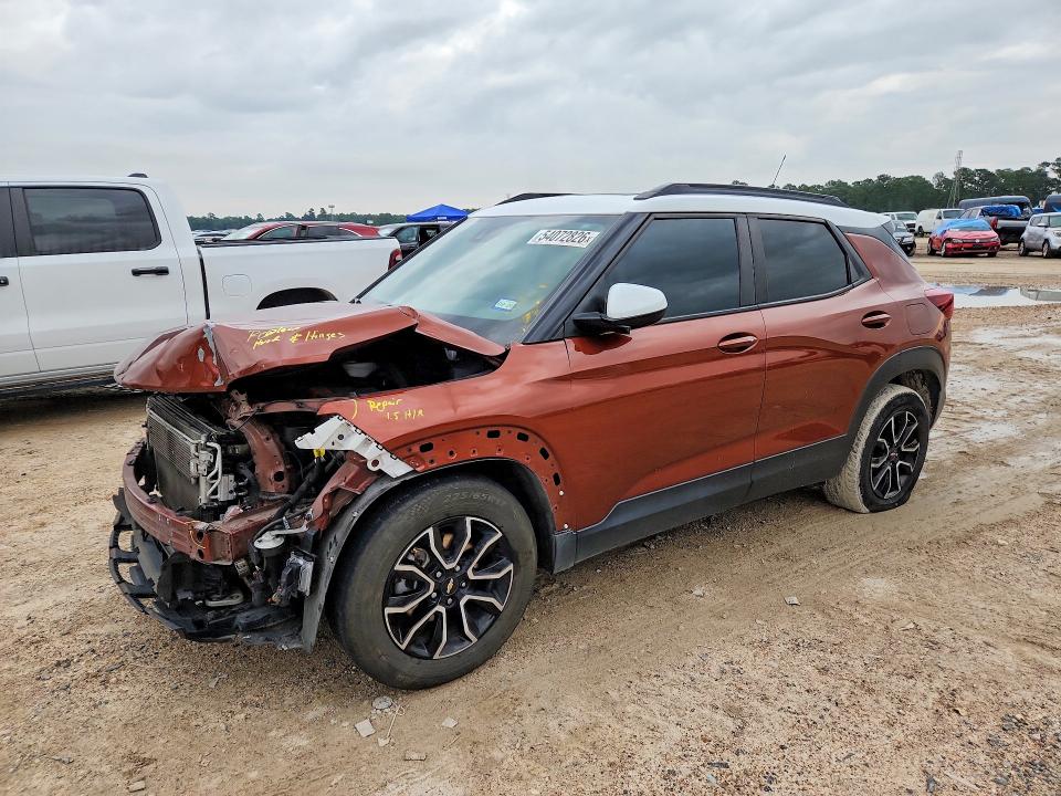 2021 Chevrolet Trailblazer მანქანა იყიდება აუქციონზე, vin: KL79MVSL8MB147240, აუქციონის ნომერი: 54072826
