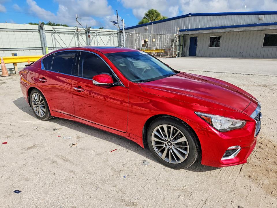 Продажа на аукционе авто 2022 Infiniti Q50, vin: JN1EV7BP9NM311231, номер лота: 54262956