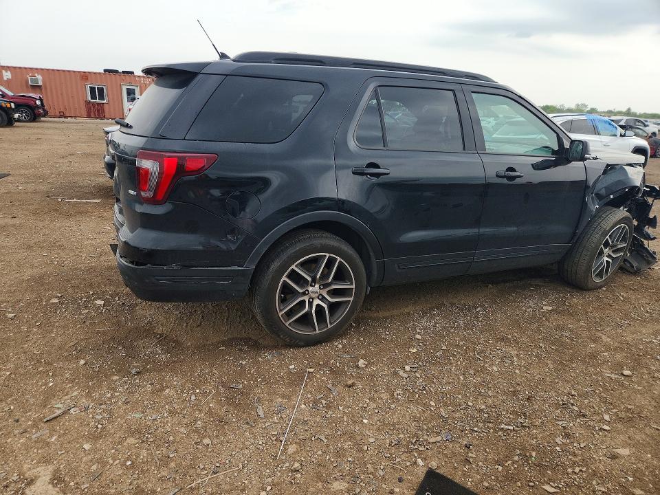 2018 Ford Explorer მანქანა იყიდება აუქციონზე, vin: 1FM5K8GT3JGC65479, აუქციონის ნომერი: 53840836