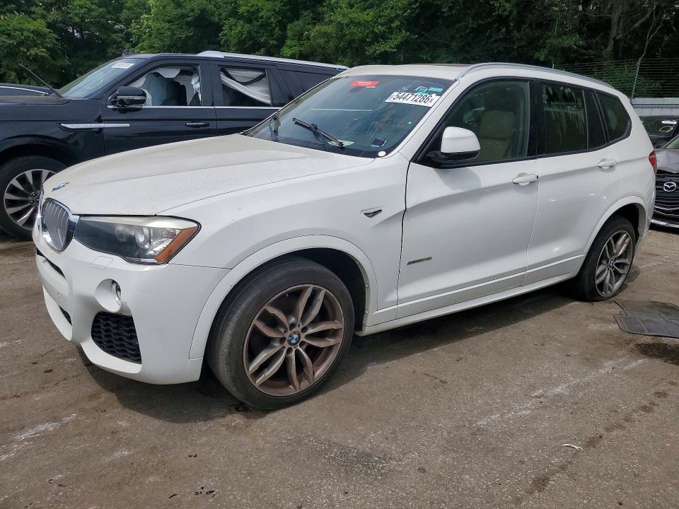 Auction sale of the 2016 Bmw X3, vin: 5UXWZ7C53G0T42647, lot number: 54471286